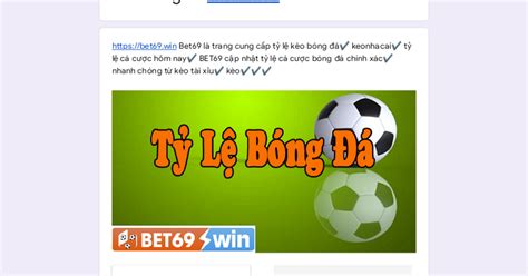 likebet69|BET69 ️ Kèo Nhà Cái Bóng Đá Bet69 và Bet169 Chuẩn Xác.